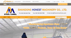 Desktop Screenshot of honestmachinery.com