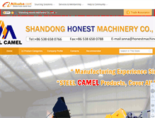 Tablet Screenshot of honestmachinery.com